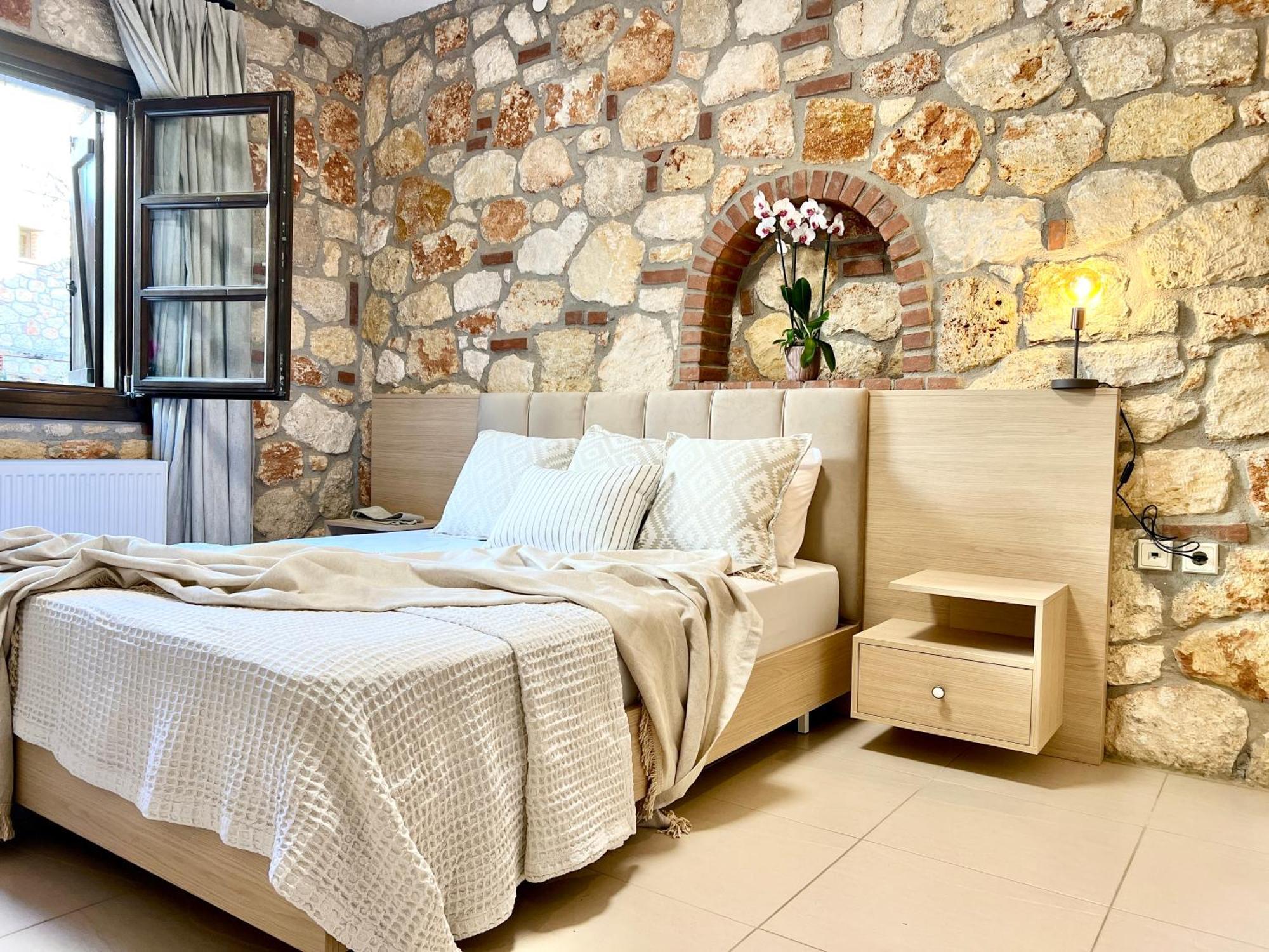 Boutique Stone House Pensionat Psakoudia Exteriör bild