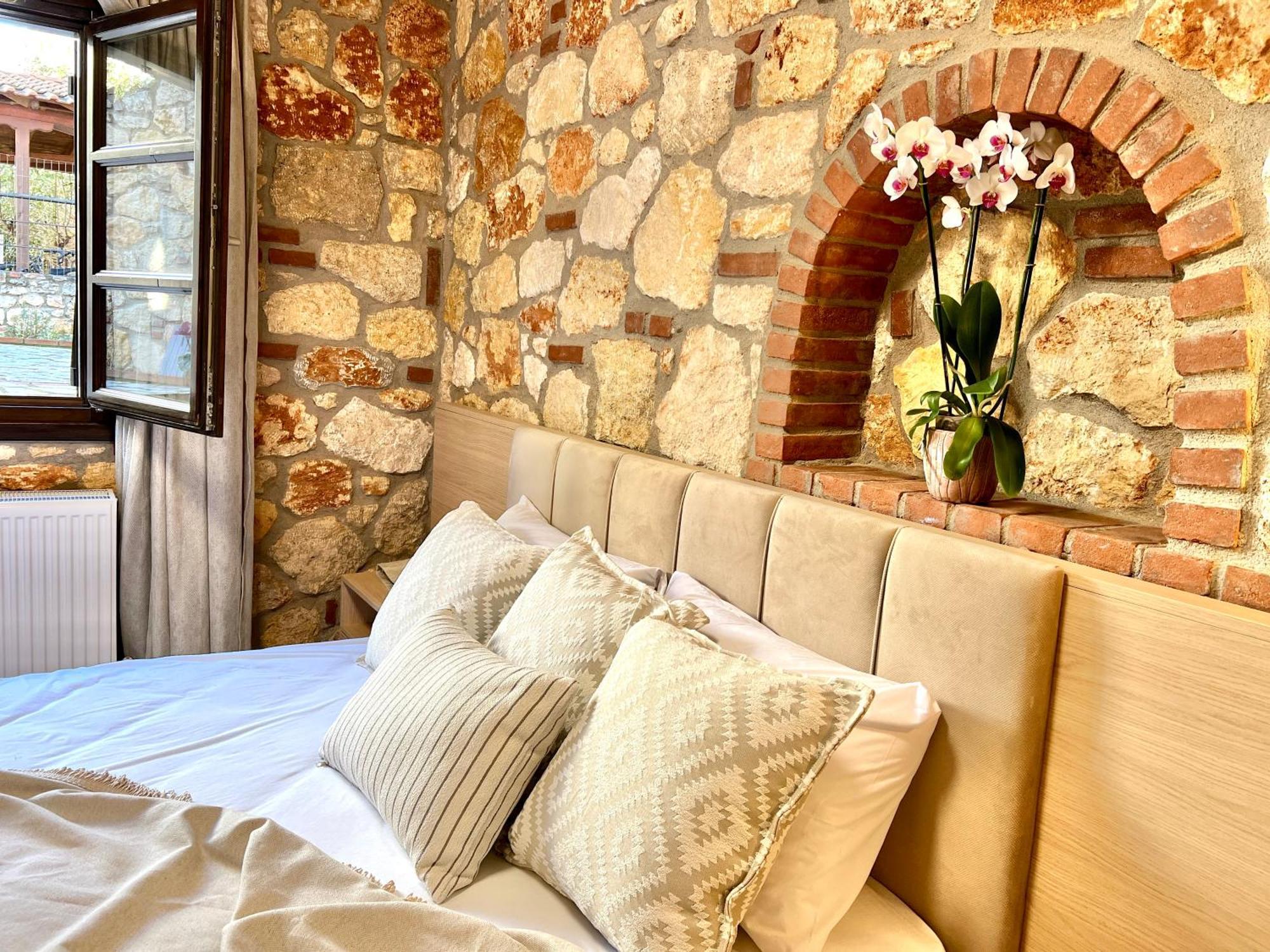 Boutique Stone House Pensionat Psakoudia Exteriör bild