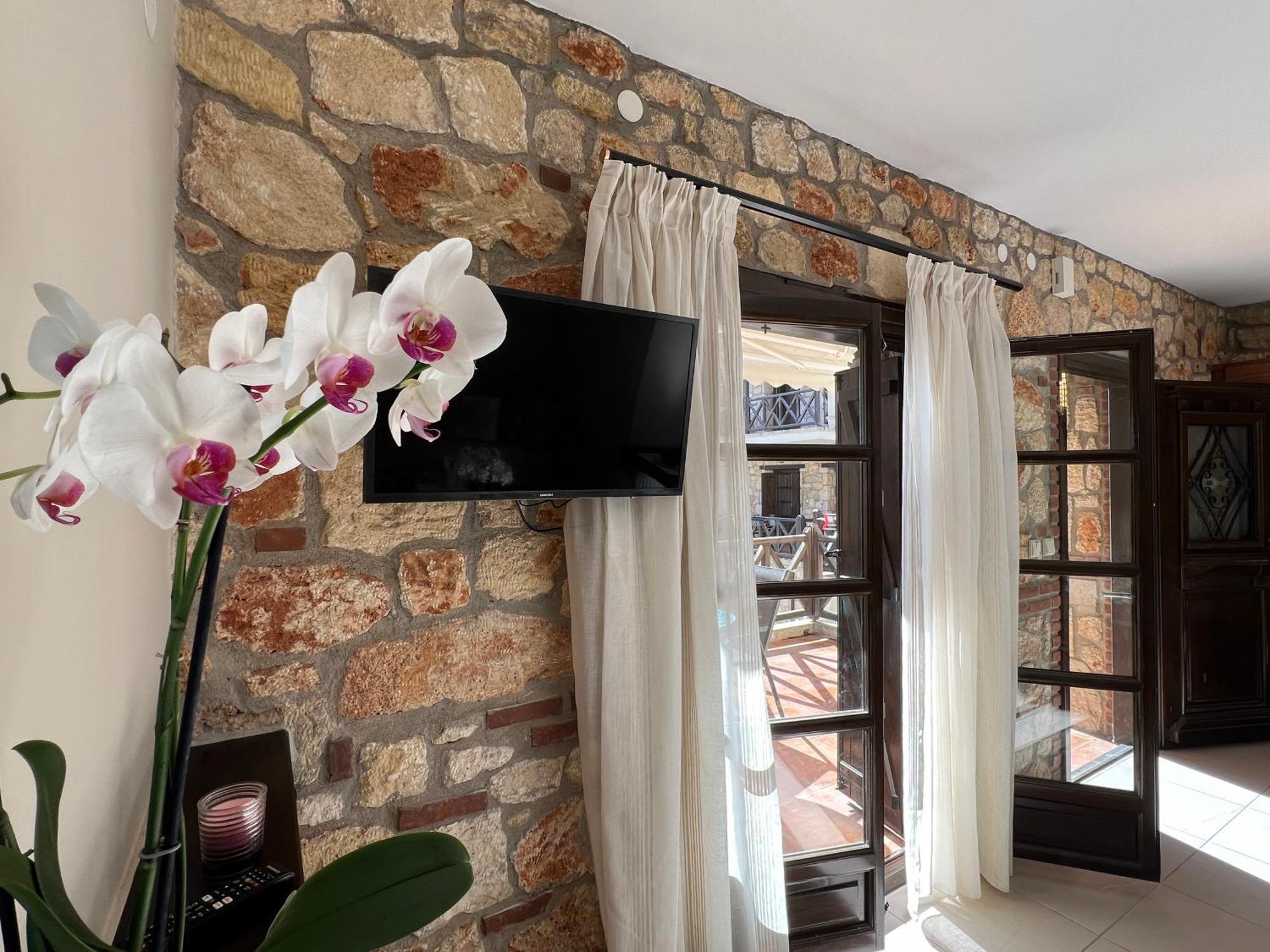 Boutique Stone House Pensionat Psakoudia Exteriör bild