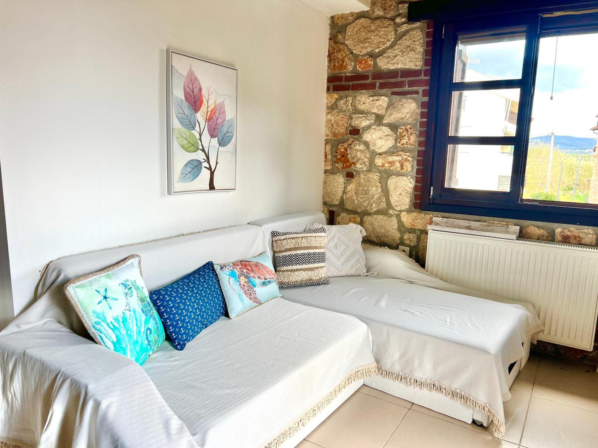 Boutique Stone House Pensionat Psakoudia Exteriör bild