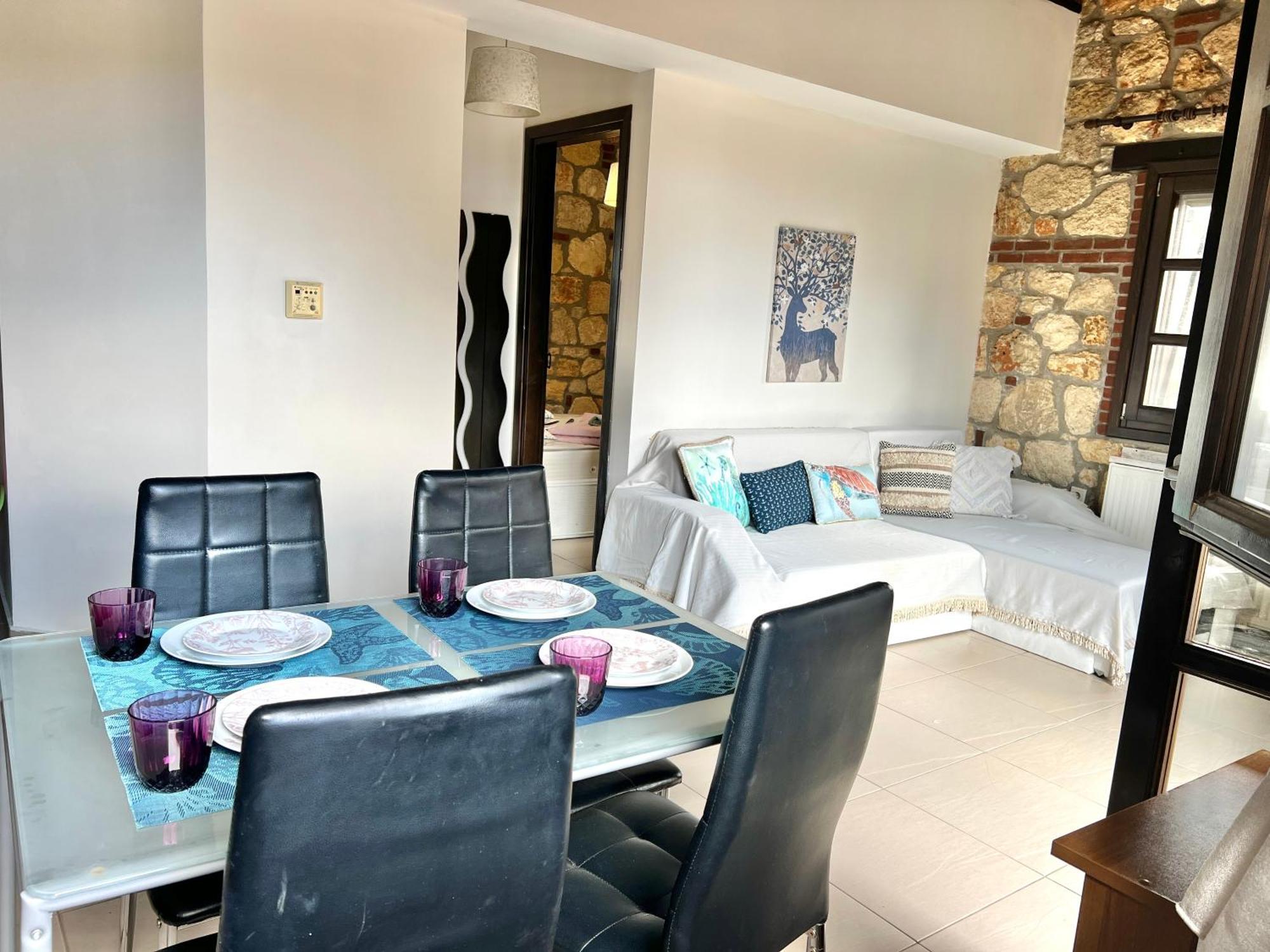 Boutique Stone House Pensionat Psakoudia Exteriör bild